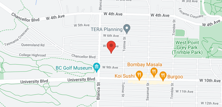 map of 4649 W 8TH AVENUE